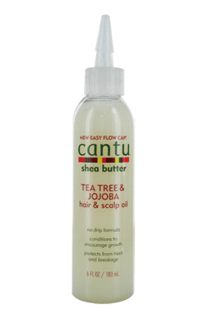 CANTU Tea Tree & Jojoba Hair & Scalp Oil (6oz), Sareya Beauty Supply Store in Calgary Alberta Canada